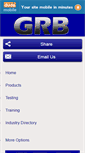 Mobile Screenshot of grbwelding.com